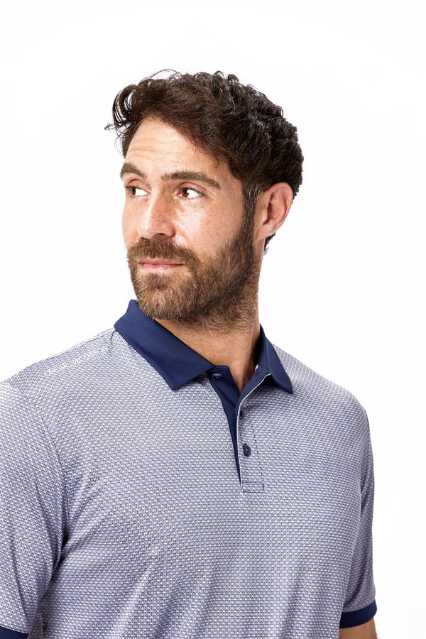 Regent Polo Shirt- Lavender / Small-Lavender / Medium-Lavender / Large-Lavender / X-Large-Lavender / XX-Large- Oscar Jacobson Golf