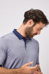 Regent Polo Shirt- Lavender / Medium-Lavender / Large-Lavender / Small-Lavender / X-Large-Lavender / XX-Large- Oscar Jacobson Golf