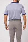 Regent Polo Shirt- Lavender / Medium-Lavender / Large-Lavender / Small-Lavender / X-Large-Lavender / XX-Large- Oscar Jacobson Golf