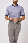 Regent Polo Shirt- Lavender / Medium-Lavender / Large-Lavender / Small-Lavender / X-Large-Lavender / XX-Large- Oscar Jacobson Golf