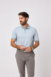 Regent Polo Shirt- Lavender / Medium-Lavender / Large-Lavender / Small-Lavender / X-Large-Lavender / XX-Large- Oscar Jacobson Golf