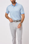 Regent Polo Shirt- Lavender / Medium-Lavender / Large-Lavender / Small-Lavender / X-Large-Lavender / XX-Large- Oscar Jacobson Golf