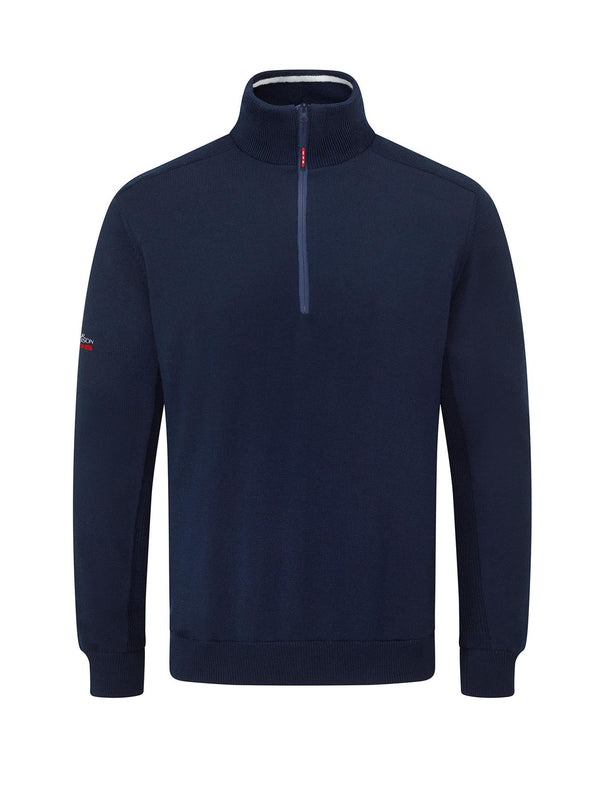 Rumsey Sweater- Pineneedle / Small- Oscar Jacobson Golf