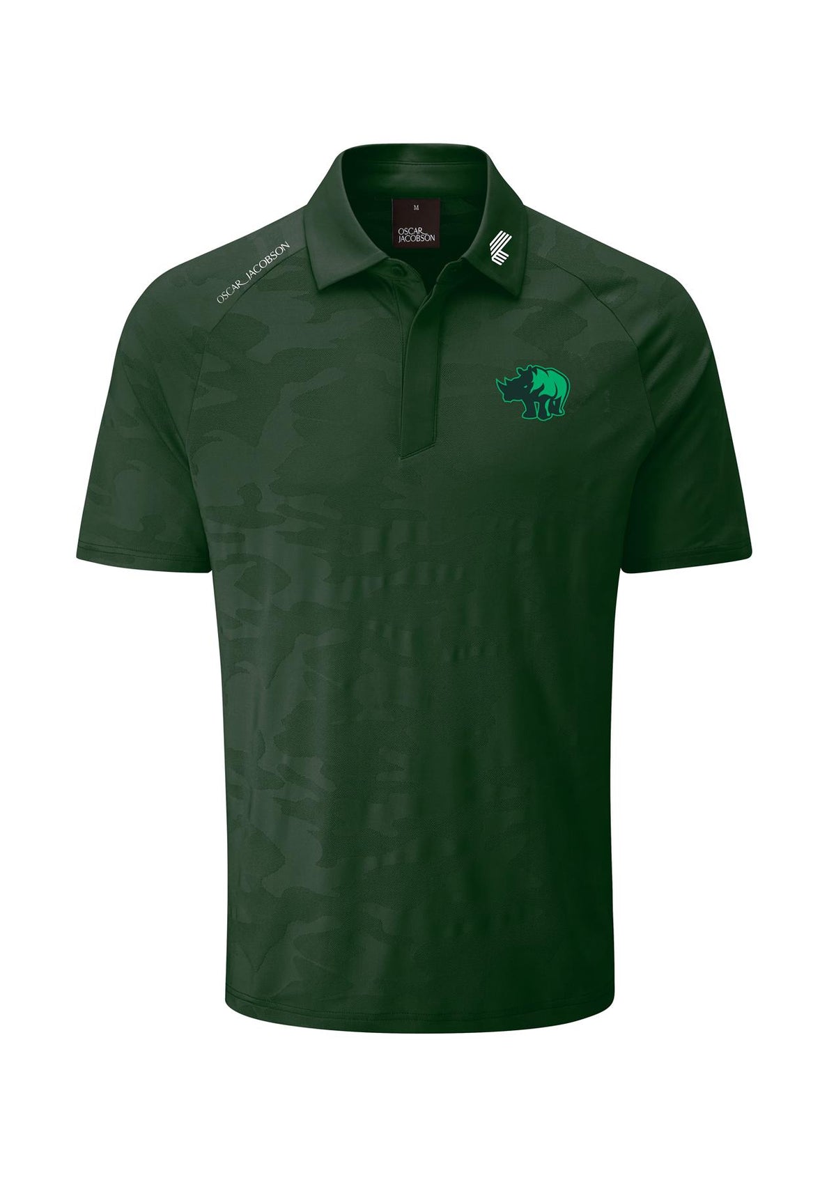 Southern Guards Herald Polo Shirt  - Pineneedle / Small  - Oscar Jacobson Golf