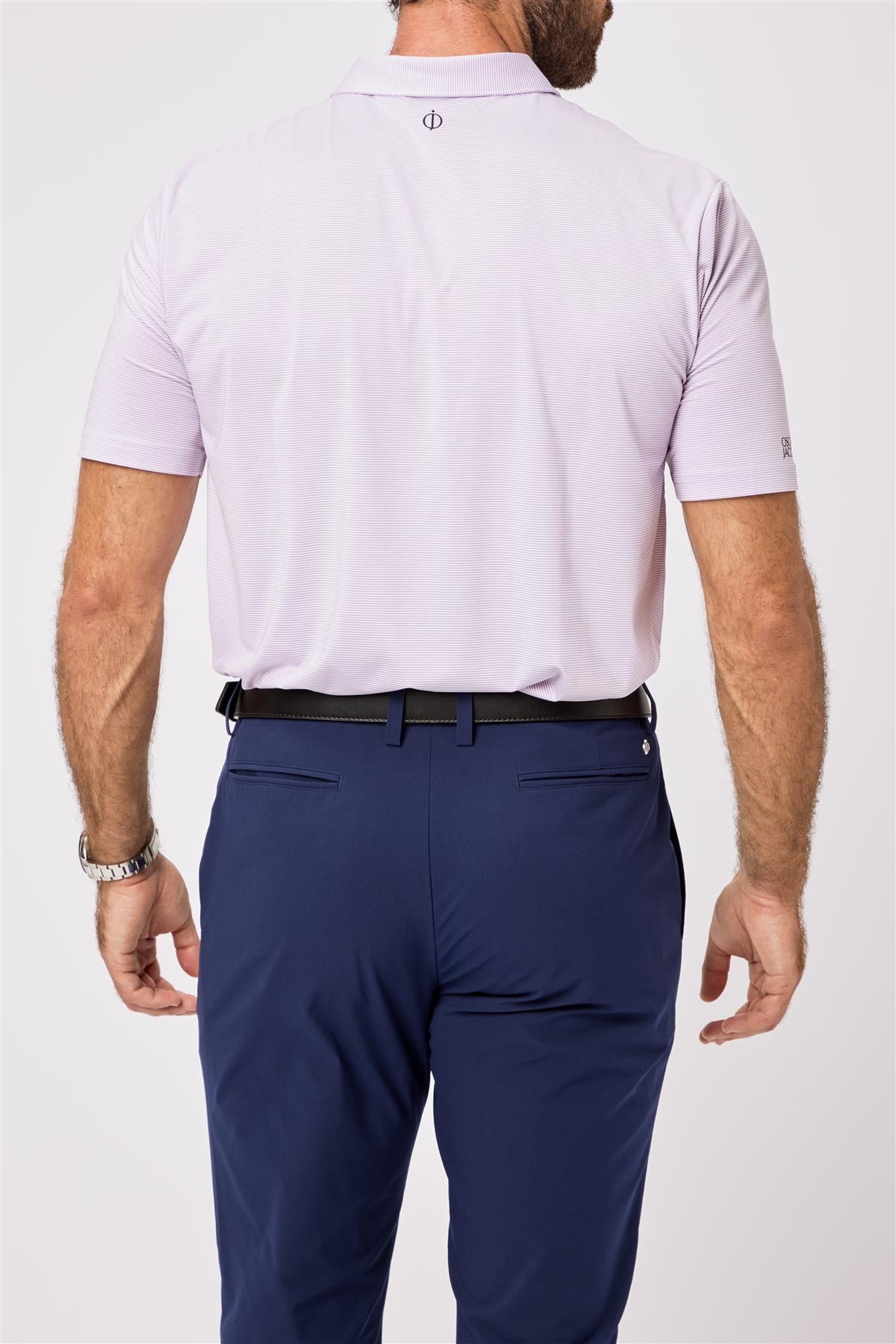Stoneleigh Polo Shirt  - Lavender / Small  - Oscar Jacobson Golf