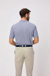 Stoneleigh Polo Shirt- Lavender / Small-Lavender / Medium-Lavender / Large-Lavender / X-Large-Lavender / XX-Large- Oscar Jacobson Golf