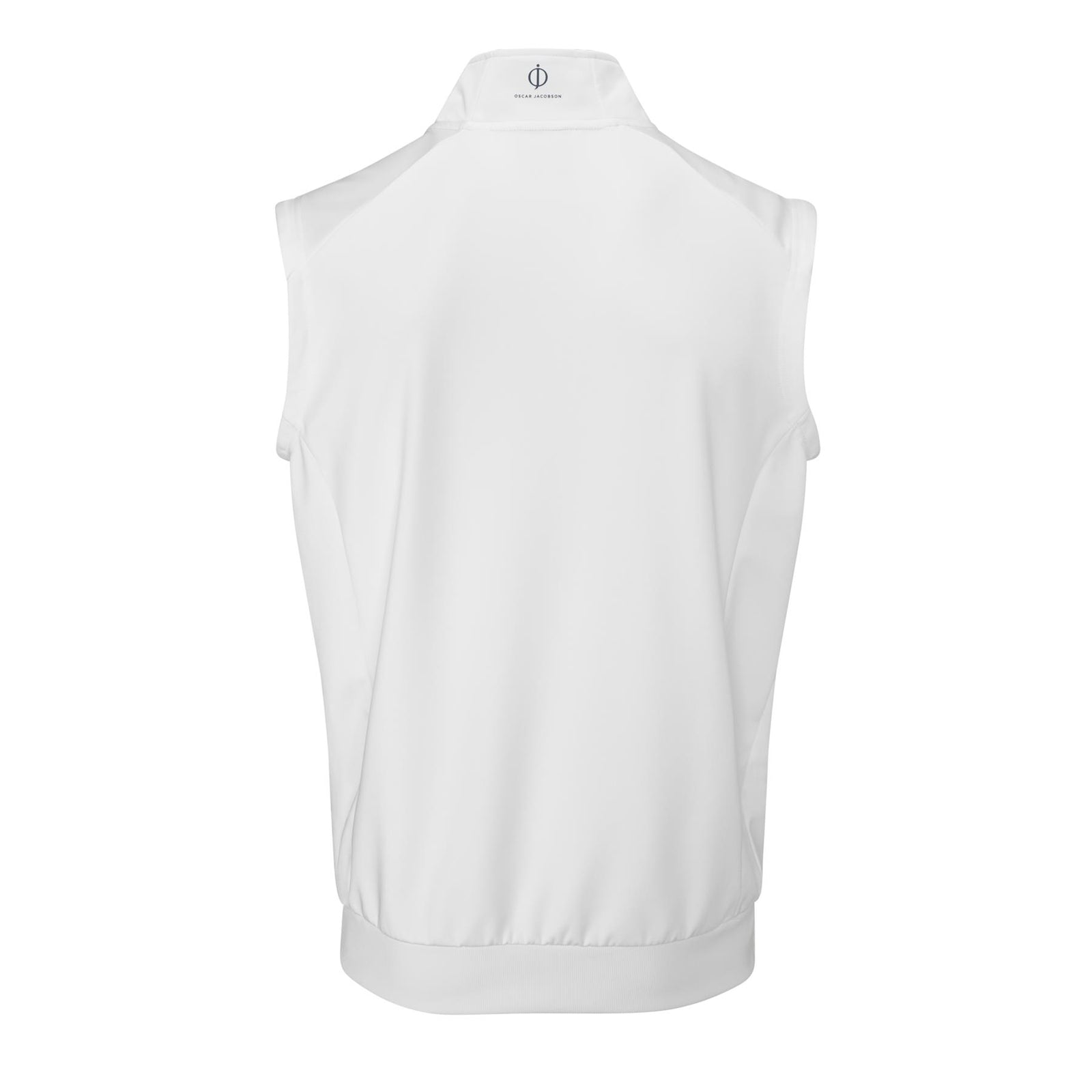 Trent Sleeveless Pullover  - White / Small  - Oscar Jacobson Golf