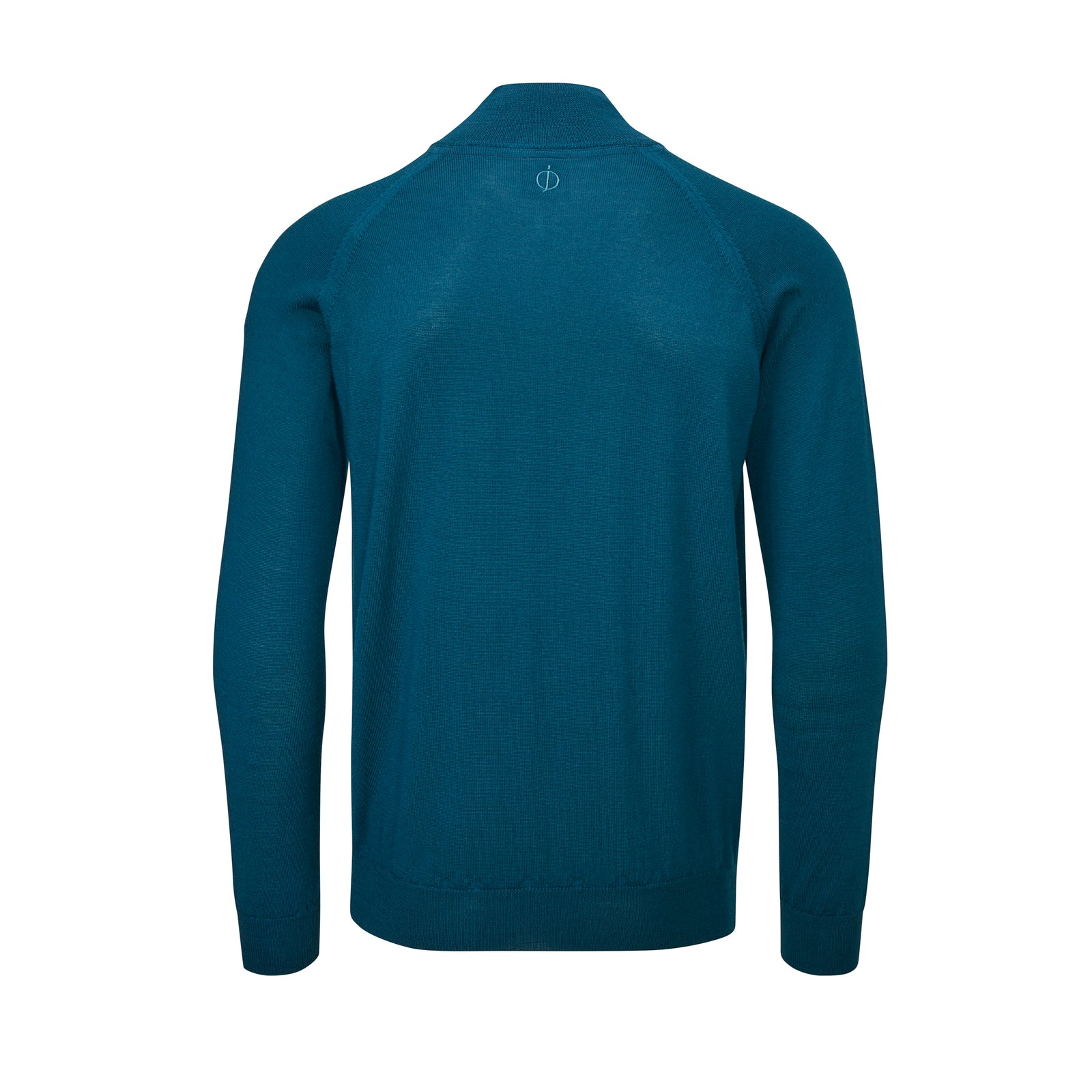 Warwick Merino Zip Neck Sweater  - Royal Blue / Small  - Oscar Jacobson Golf