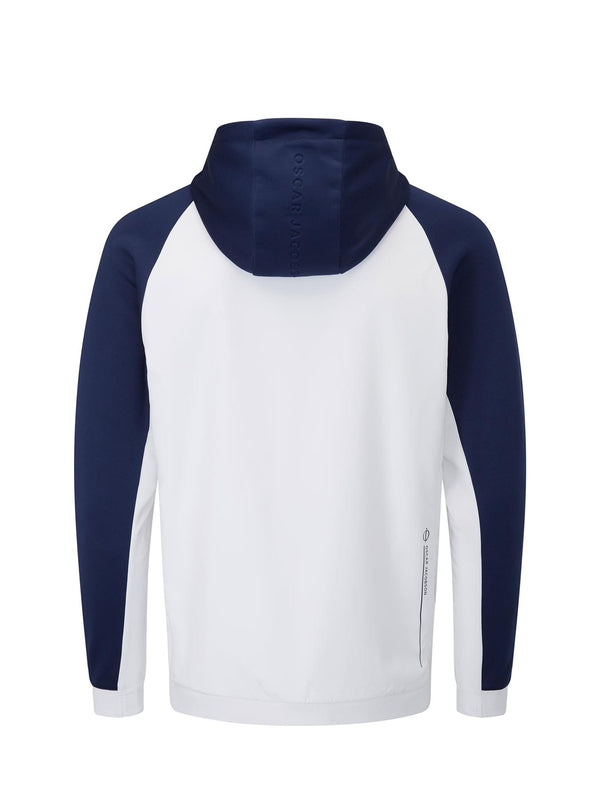 Oakways Pullover Hoodie- Navy / Cobalt / Small-Navy / Cobalt / Medium-Navy / Cobalt / Large-Navy / Cobalt / X-Large-Navy / Cobalt / XX-Large-White / Navy / Small-White / Navy / Medium-White / Navy / Large-White / Navy / X-Large-White / Navy / XX-Large- Oscar Jacobson Golf
