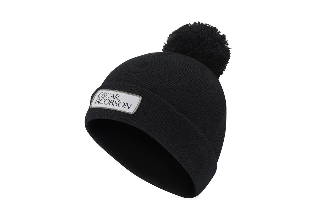 Oscar Jacobson Knitted Hat III – BLACK