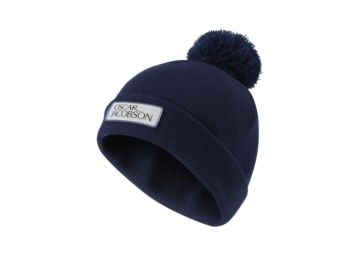 Oscar Jacobson Knitted Hat III – NAVY