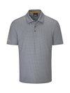 Mansfield Polo Shirt- Pewter / Small-Pewter / Medium-Pewter / Large-Pewter / X-Large-Pewter / XX-Large-Navy / Small-Navy / Medium-Navy / Large-Navy / X-Large-Navy / XX-Large- Oscar Jacobson Golf
