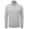 Anders Merino Wool Lined Sweater- Grey Marl / Small- Oscar Jacobson Golf