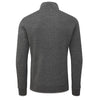 Anders Merino Wool Lined Sweater- Pewter Marl / Small- Oscar Jacobson Golf