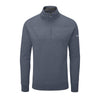 Anders Merino Wool Lined Sweater- China Blue / Small- Oscar Jacobson Golf