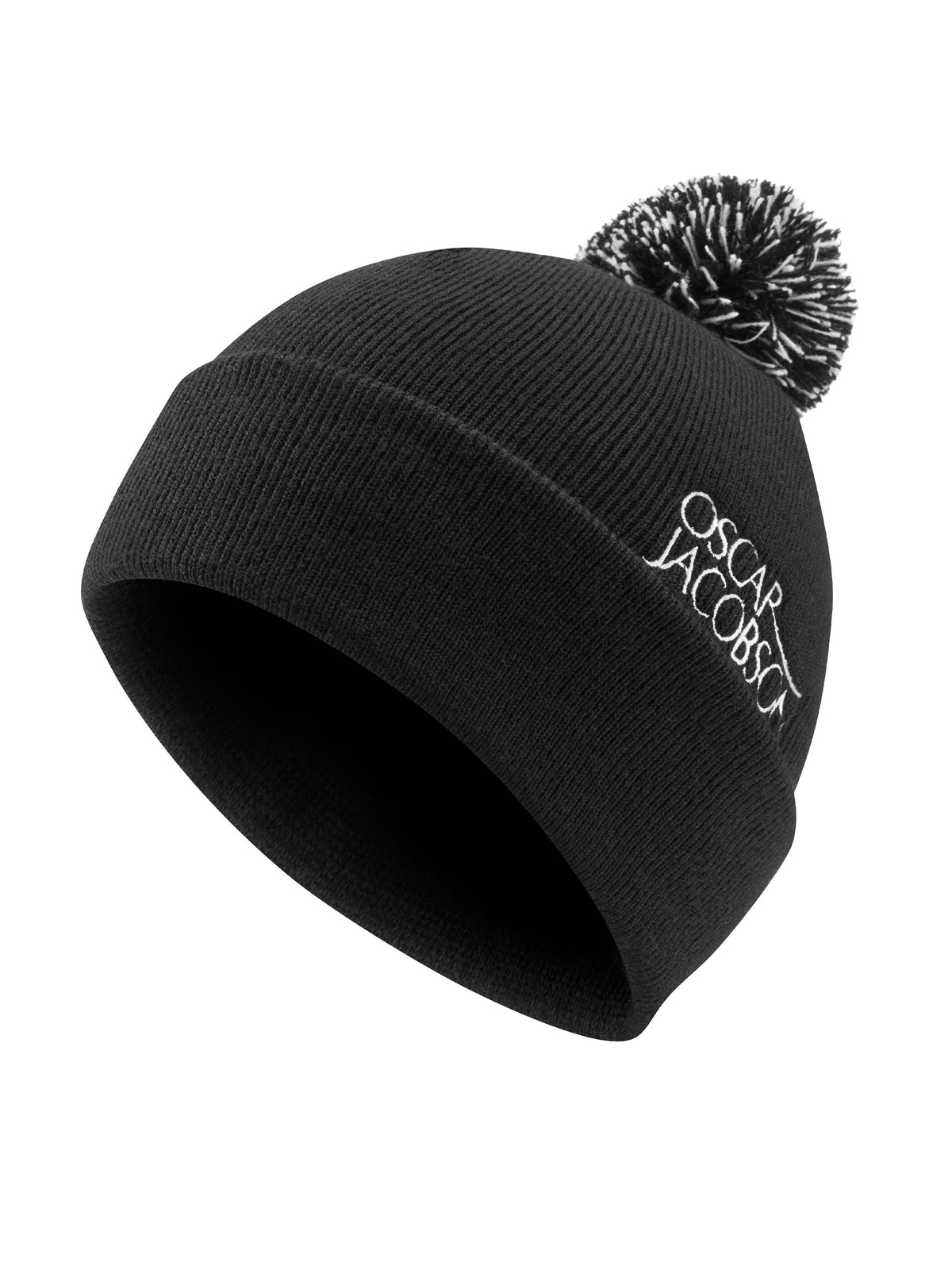 Knitted Hat II Golf Hat  - Black  - Oscar Jacobson Golf