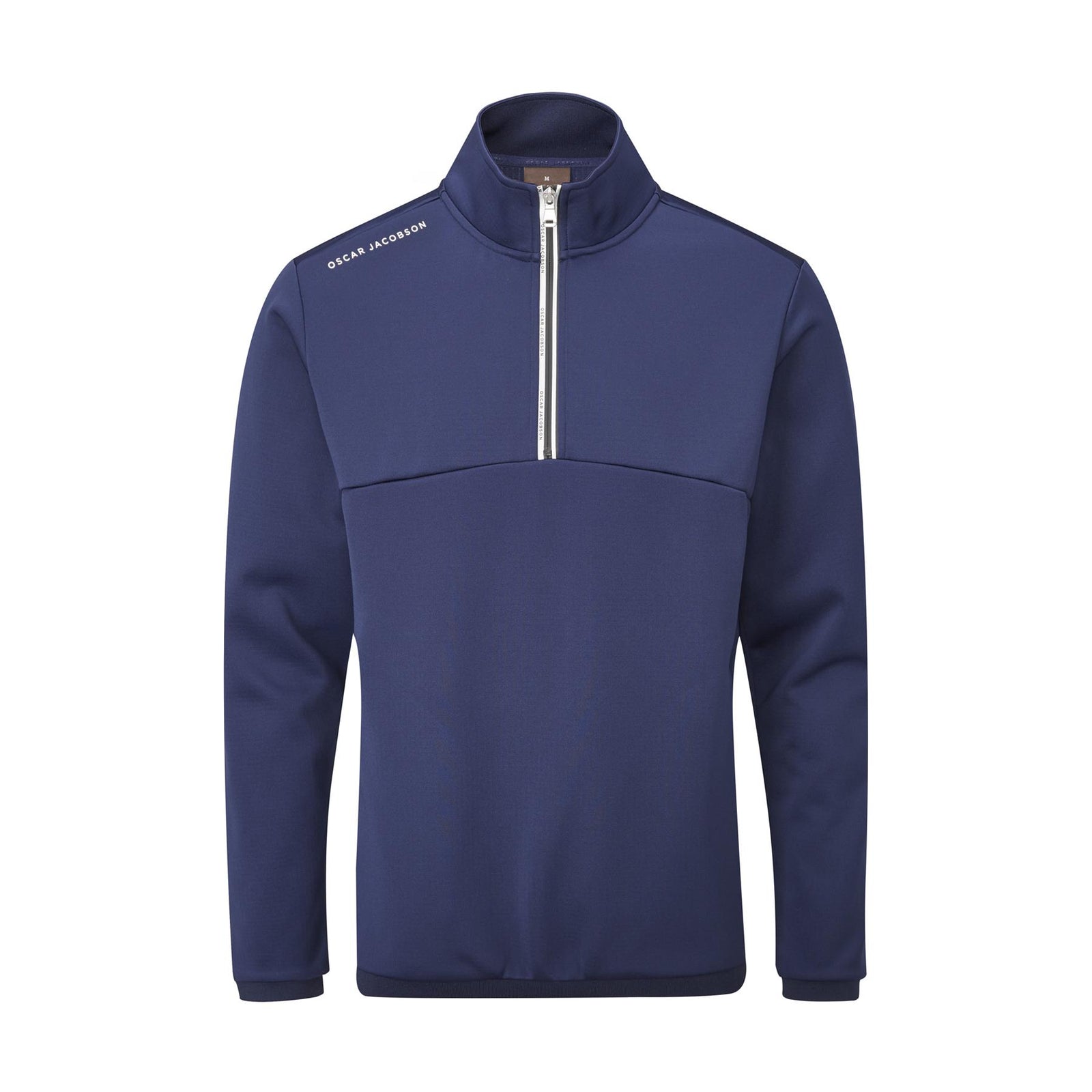 Longton Mid Layer  - Black / Small  - Oscar Jacobson Golf