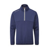 Longton Mid Layer- Black / Small- Oscar Jacobson Golf