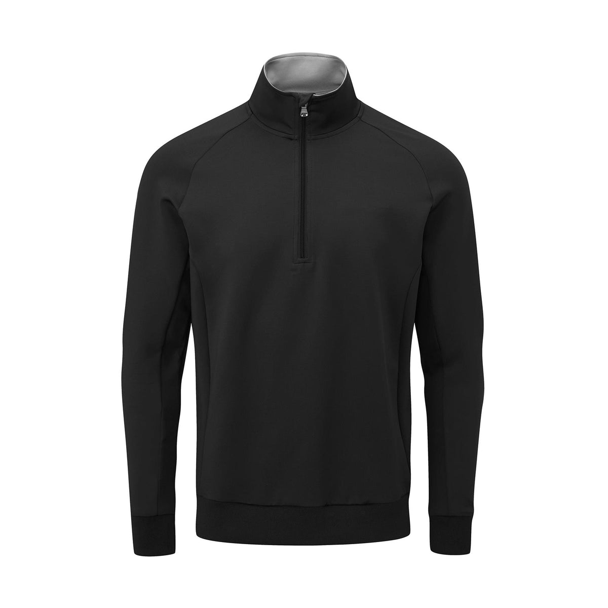 Trent Mid Layer  - Black / Small  - Oscar Jacobson Golf