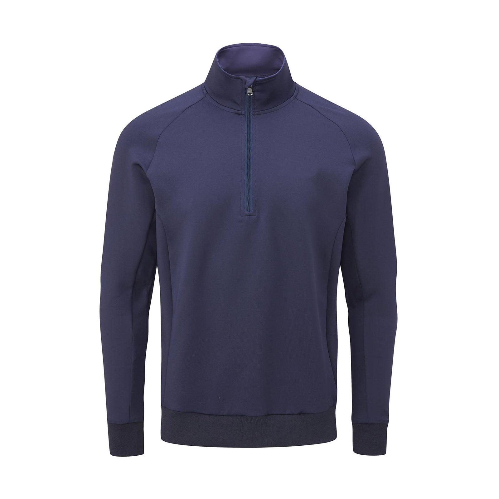 Trent Mid Layer  - Solid Navy / Small  - Oscar Jacobson Golf
