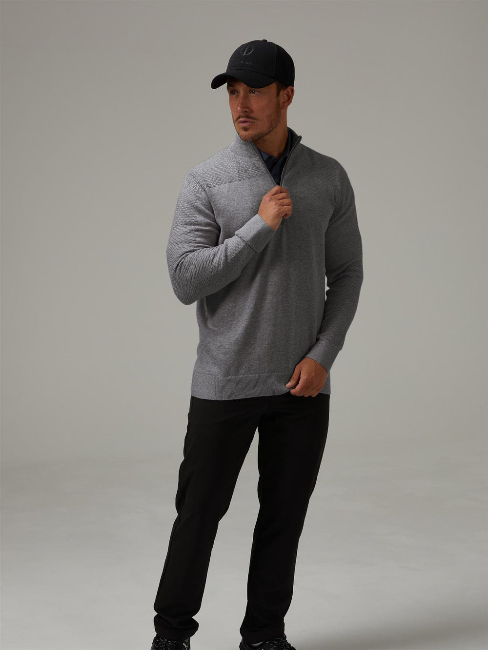 Winwood Half Zip Sweater