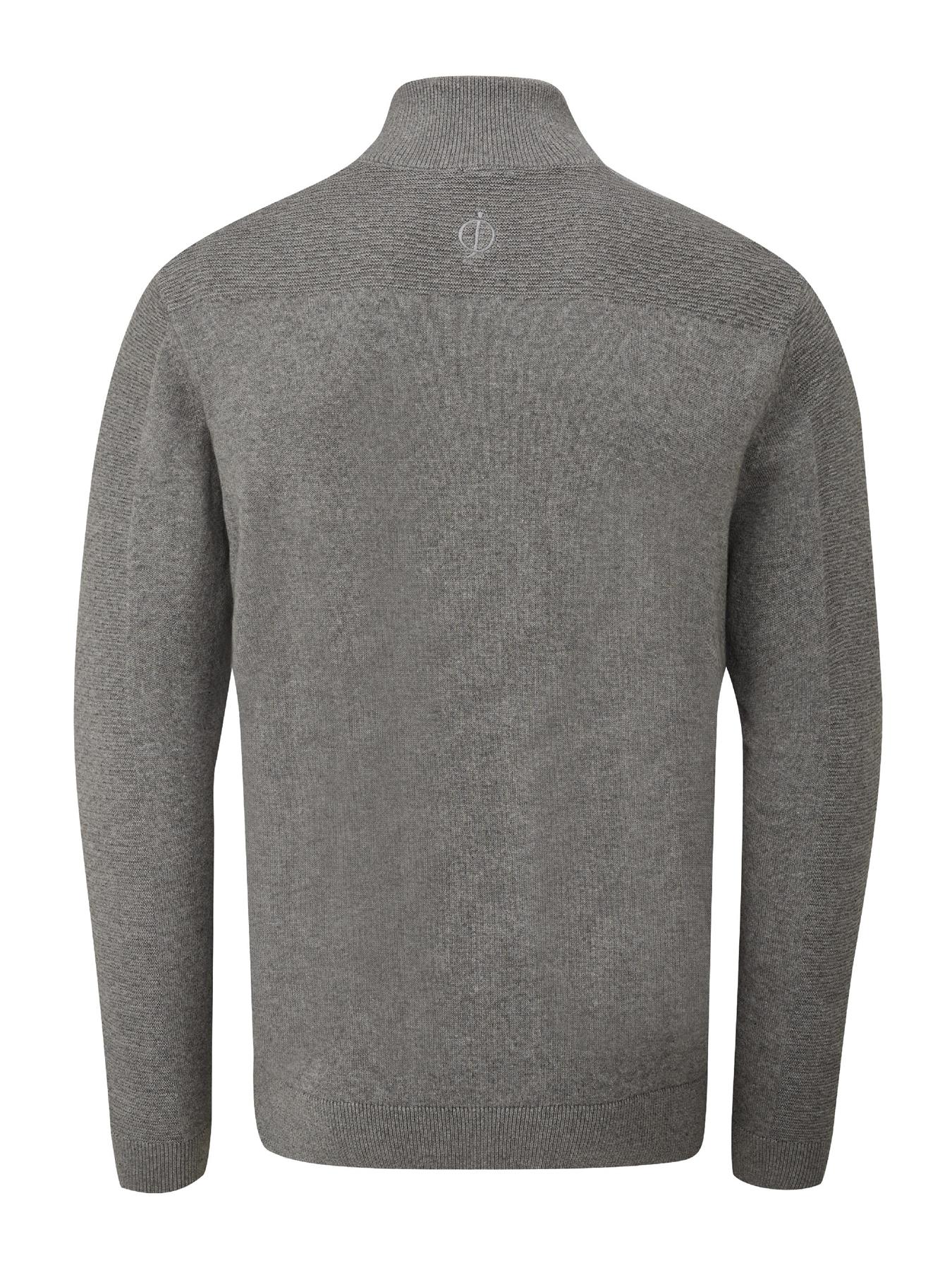 Winwood Half Zip Sweater  - Navy / Small  - Oscar Jacobson Golf