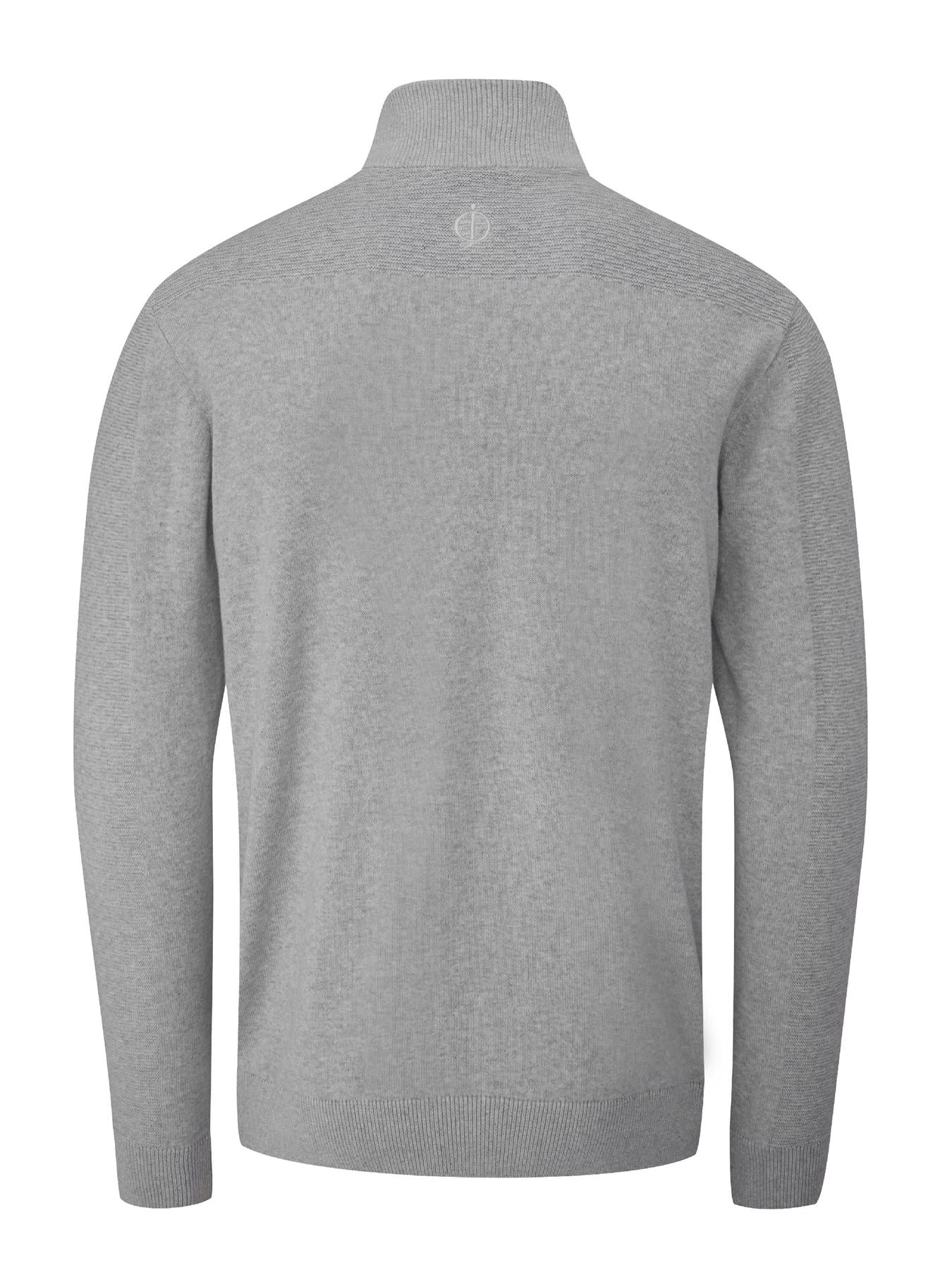 Winwood Half Zip Sweater  - Navy / Small  - Oscar Jacobson Golf