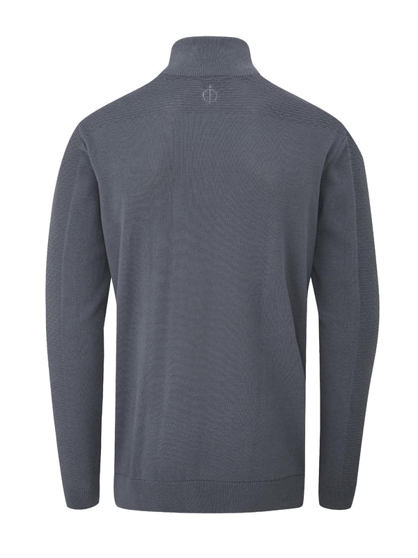 Winwood Half Zip Sweater- Navy / Small- Oscar Jacobson Golf